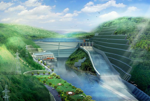 九原老挝南塔河1号水电站项目